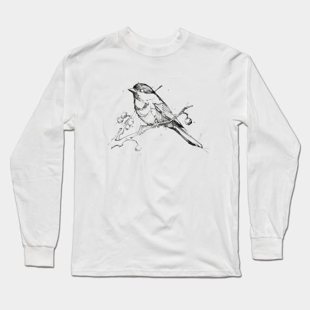 Bird Long Sleeve T-Shirt by hitext